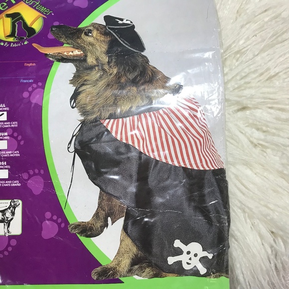 NWT Rubie's PIRATE dog costume small cape and hat - Picture 4 of 6